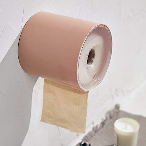 HLTYGWX Toilettenpapierhalter, Rollenhalter, Toilettenpapierhalter, Wandregal, Weiß