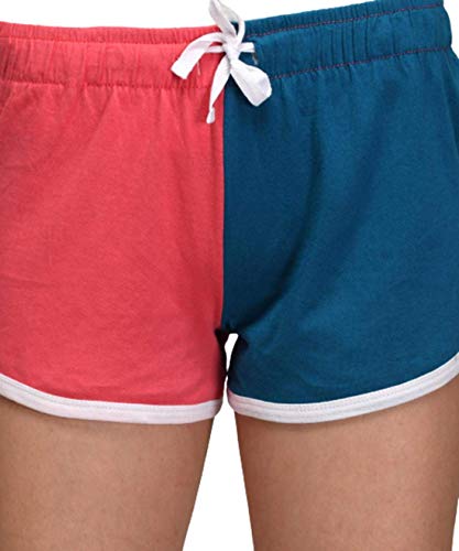 Image of KOTTY Women's Night Shorts(LightRed&Purple,34)