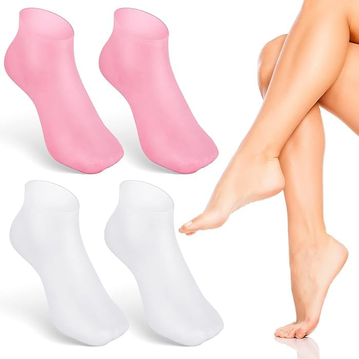 TRK®Moisturizing Hydrating Gloves &Socks for Repairing Dry Cracked Aging Hands&Feet Gel Socks Moisture Socks SPA Socks(PINK) (B0CS6QCMDM) Amazon Price History, Amazon Price Tracker