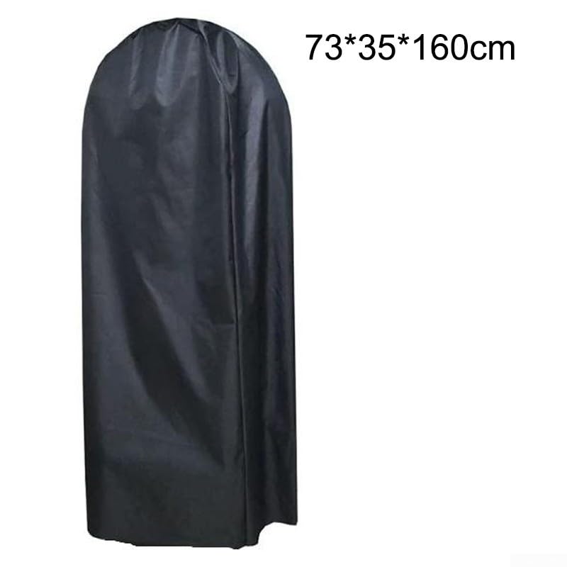 Copertura antipolvere per ventilatori da pavimento da esterni, in tessuto Oxford 210D, antipolvere, impermeabile, per interni ed esterni, facile da pulire e mantenere (73 x 35 x 160 cm)