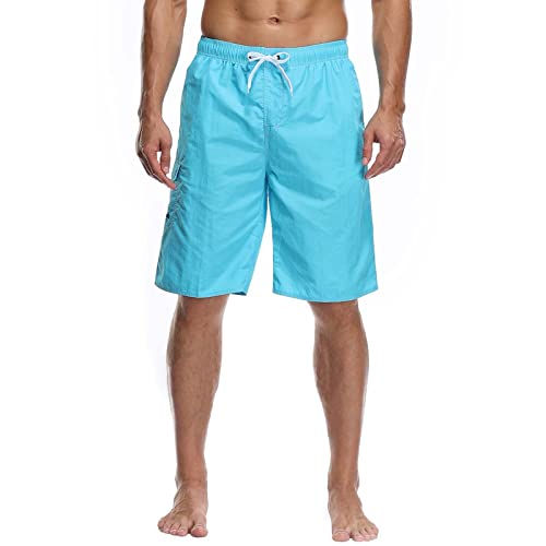 Men's Swimming Trunks, Long Swimming Shorts, Quick-Drying Board Shorts, Leisure Shorts, Beach Shorts, Men's Shorts, Outdoor Casual Cargo Shorts, Bermuda, Chino Jogger Trousers, Work Shorts, Mint