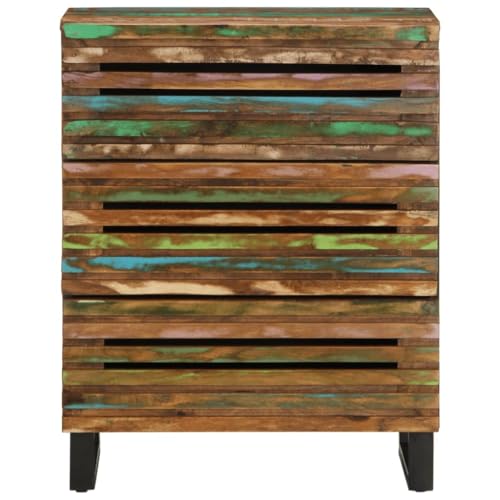 Armoire d'appoint en acacia pour optimiser le rangement du salon