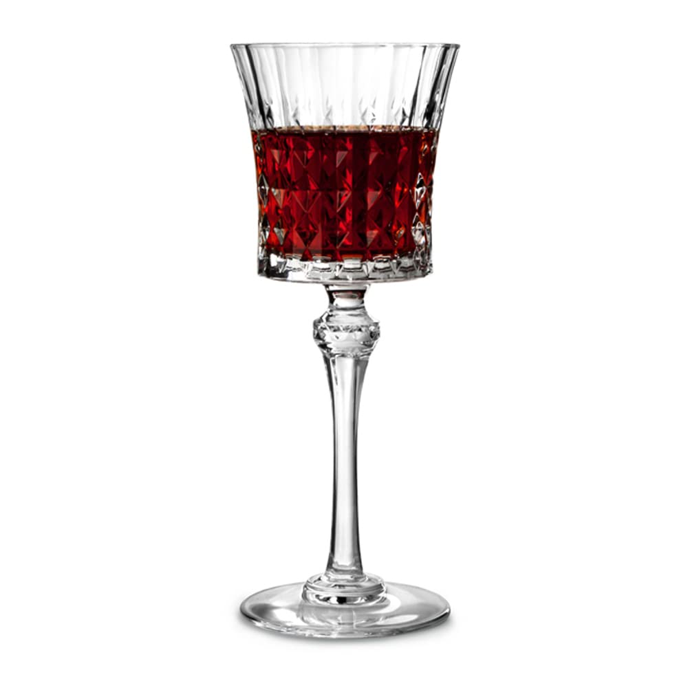 Cristal D'arquesDS29139 Lady Diamond Wine Glass, 190 ml, Pack of 12