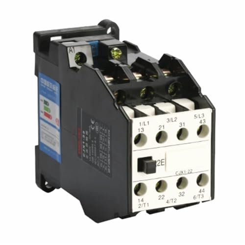 Contacteur AC 22A CJX1-22 triphasé pour commande de moteur triphasé en armoire 220V - 2