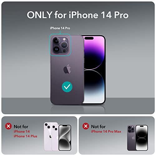 ESR Tempered-Glass Screen Protector Compatible with iPhone 14 Pro Screen Protector, with Easy Installation Frame - Image 2