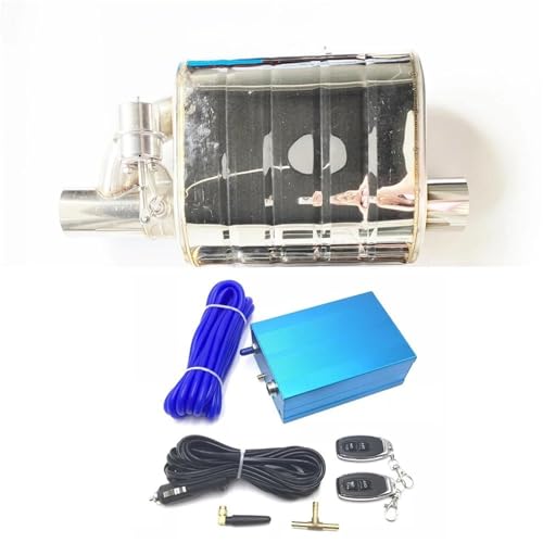 Kit tuyau silencieux variable en acier inoxydable durable pour projet de personnalisation