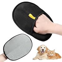 Lonnalee Fellmagnet Handschuhe Doppelseitig für Hunde & Katzen, Fellhandschuhe Fingerlos Katze, Wiederverwendbare Fell Magnet Handschuhe Für Haustiere, Kleidung, Sofa