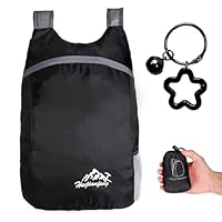 Ultraleichter Faltbarer Rucksack, Praktischer Faltrucksack, Ultraleichter Outdoor-Rucksack, Wasserdichter Reiserucksack, Faltbarer Rucksack für Reisen, Outdoor-Camping für Erwachsene und Kinder