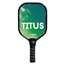 Franklin Sports Pickleball Paddle - Titus + Jet Aluminum Plated Paddles - USA Pickleball USAPA Approved Paddle