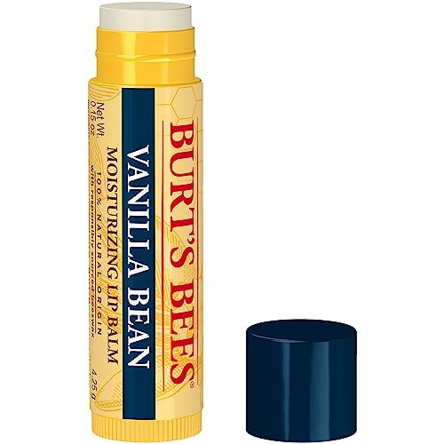 Burt's Bees Vanilla Bean Moisturizing Lip Balm Blister - 0.15oz Lip Balm