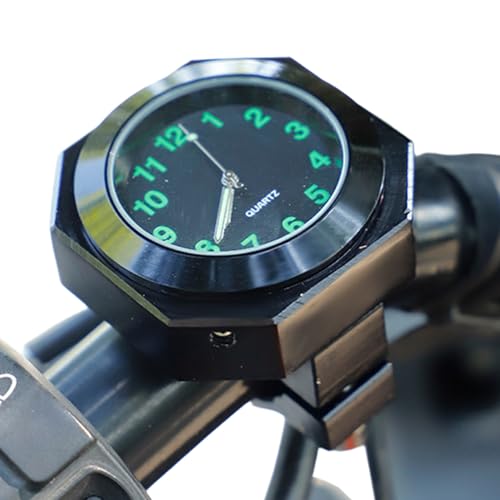 Reloj de motocicleta digital y portátil resistente al agua para manillar 3
