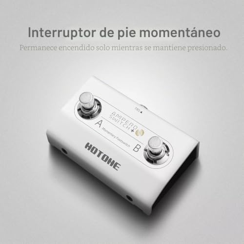 Hotone Ampero Switch+ FS-2 Interruptor de pedal doble con pulsadores momentáneos 2