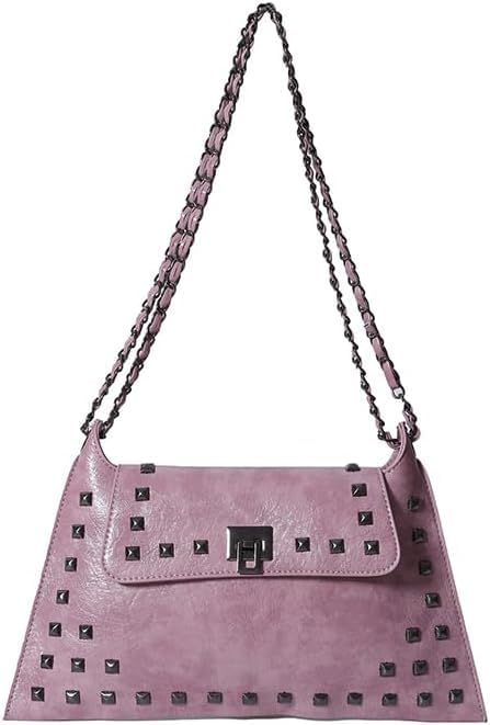 Y2k Studded Purse for Women Y2k Studded Crossbody Bag Studded Shoulder Bag Y2k Studded Satchels