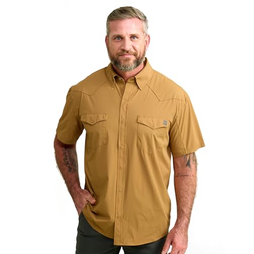 Chemise de pêche respirante HUK Creekbed anti-humidité homme