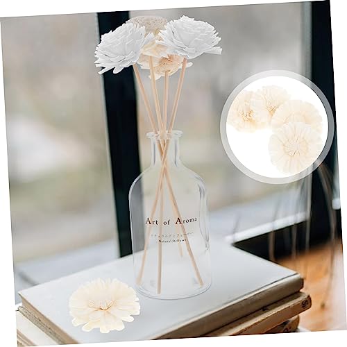 HOMSFOU 4pcs Difusor de Flores Secas Natural miniatura 3