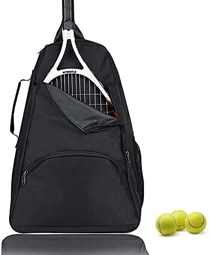 Tennis Bag Tennis Backpack - Tennis Bags for Women and Men to Hold 1 or 2 Tennis Rackets/Racquets, Multifunctional Sports Bag