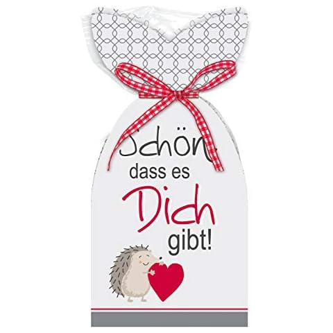 Fruchtgummi Liebe STEINBECK 100g Schön dass es dich gibt Geschenk Valentinstag love Herzen Freund Freundin rot Nascherei süß Mitgebsel Jahrestag Cover