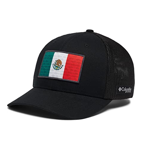 Image of Columbia Unisex PFG Fish Flag Mesh Ball Cap