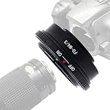  P60 auf M4/3 Adapter kompatibel mit Pentacon 6 P60 Kiev Objektiv auf Micro Four Thirds 4/3 Kamera und für Panasonic LUMIX GX8 G7 GF7 GH4 GM1 GX7 GF6