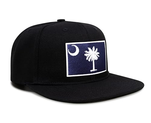 Image of International Tie State Hat for Men and Women, Adjustable Snapback Trucker Baseball Cap with Embroidered Patch