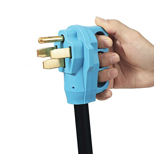 Rv Plug 50 Amp To Welder Power Adapter,Nema 14-50P To 6-50R 4 Prong Plug To 3 Prong 220/240V Welder Plug Adapter,Loaded Up To 12,500W 8/3 Awg 50 Amp Welder Electrical Adapter Cord,12 Inch #TOP1