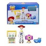 Mattel Disney Pixar Toy Story 5 Jessie y el Equipo Doble A Multipack con Figuras articuladas de acción de 17,78 cm a Escala de Juego, JLR69