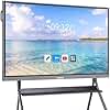 KEINONE 55'' 4K Smart Board, Android 14 OS 8+128 GB Interactive Whiteboard, Electronic Digital Whiteboard with Open App Ecosystem, Touchscreen Smart Board for Home, Office and Classroom, Gray
