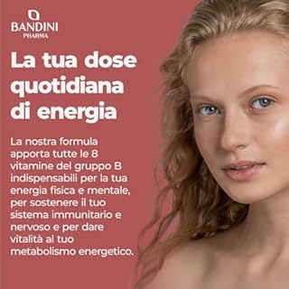Bandini® Vitamina B Complex Alto Dosaggio - 180 Compresse vegane (6 Mesi) - Con forma bioattiva Quatrefolic® - Vitamine B-Complex con Acido Folico, Biotina, B1, B2, B3, B5, B6, B12 | Senza OGM