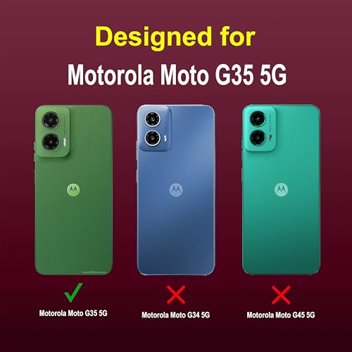 Image of Zapcase Back Case Cover for Moto G35 5G | Compatible for Moto G35 5G Back Cover | Liquid Silicon Magic Case with Camera Protection | Plum