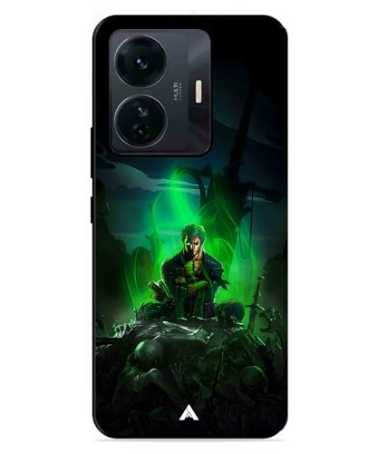 Image of Premium Anime 1 Case for iQOO Z6 Pro (Glossy Finish) Soft-Touch Metal TPU Back Cover, Shockproof, Designer, Aesthetic Mobile Phone Case
