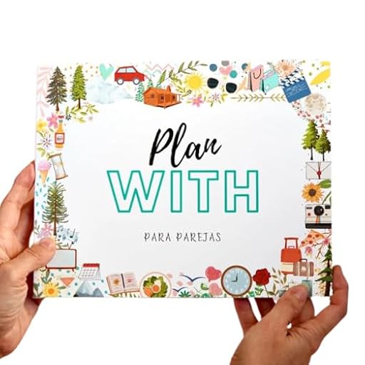 Cristal Plaque - Plan With - Libro de Planes en Pareja con 50 Juegos de Pareja para Rascar | Regalos Aniversario Originales para Novios, Boda o San Valentín | Libro Parejas | Ya disponible en tu tienda friki favorita! En mundofriki.es!