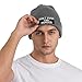 Don't Push The Horses Knit Hats Beanie Hat for Men Women Fashion Warm Winter Ski Cap Deep Heather