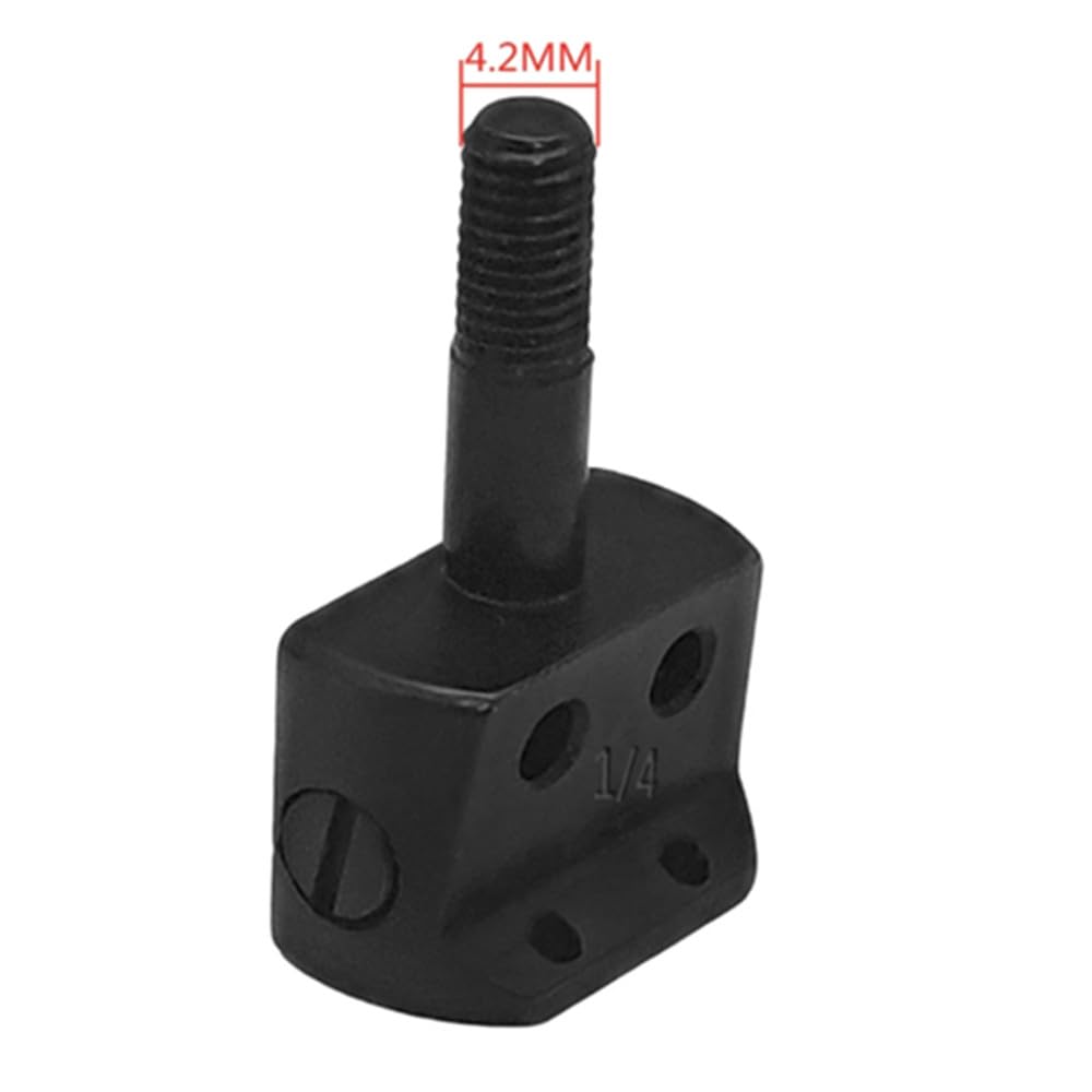Zestaw 4-częściowych stopek kroczących z podwójną igłą i wskaźnikiem prowadzącym pasującym do JUKI LUH-521 526 LU-1560 CONSEW 339/339R(Quarter inch)