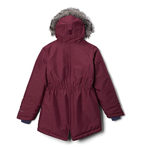 Columbia Jaqueta feminina Big Nordic Strider, Marionberry Heather, Médio