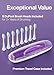 Aquasonic Vibe Series Ultra-Whitening Toothbrush – ADA Accepted Electric Toothbrush - 8 Brush Heads & Travel Case – 40,000 VPM Motor & Wireless Charging - 4 Modes w Smart Timer – Satin Violet