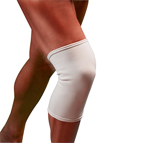 Vulkan Elastics Rodillera Elástica, Hombre, Blanco, L