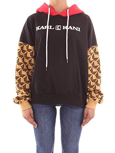 Preisvergleich Produktbild Karl Kani Damen Hoodies Retro schwarz XS