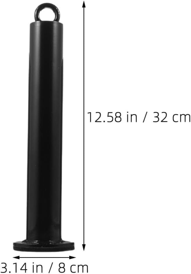 2pcs Barbell Weight Plate Loading Pin Rack 48mm Diameter Metal Fitness Accessories Gym Muscle Training Equipment for Strength Training