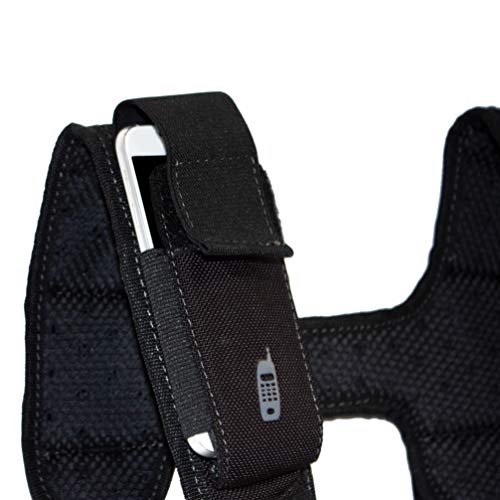 Bucket Boss Mullet Buster 3 Bag Tool Belt With Suspenders In Grey, 55135, Black, Full Size #TOP3