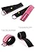 Fitgriff® Ankle Straps V2 for Cable Machine (2 Pieces) - Gym Workout Equipment - Leg Pulley Attachment, Kickback Straps (Pink)