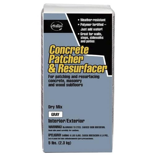 Concrete Patcher and Resurfacer 5 lb. Gray Patch and Resurfacer, Mfr: 10466-A