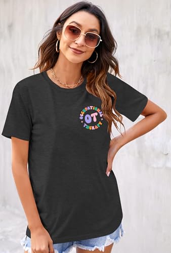 Occupational Therapy Shirts for Women: Funny OT Therapist Tshirt Occupational Therapist Gifts Tee top3