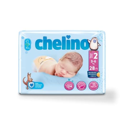 Chelino Fashion & Love, Talla 2, 28 pañales
