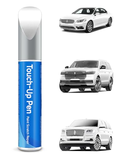 RSACET AZ Pristine White Touch Up Paint Compatible with Lincoln Exact Match Touch Up Paint Car Scratch Repair