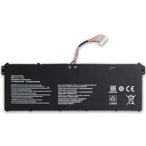 Batería para portátil Acer Aspire 3 de 37 WH AP16M5J (Modelos A314 32, A314 41, A315 21, A314 31, A315 21G, A315 22, A315 31, A114 31, A314 31, A315 32, A315 33, A315 41, A315 21, A315 51