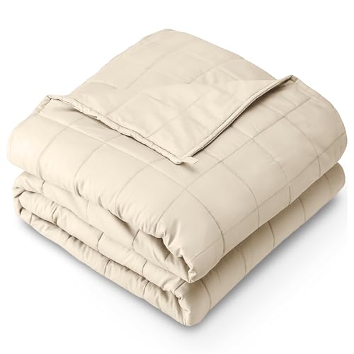 Bare Home Weighted Blanket Twin or Full Size 10lb (40" x 60") - A...