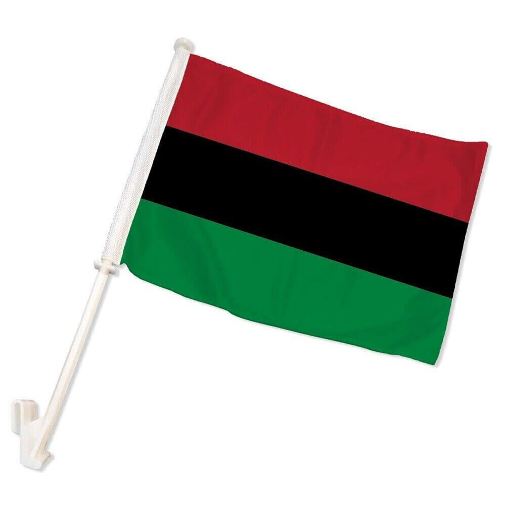 Amazon.com : Afro American Double Sided Car Flag BLACK LIVES