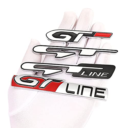 Auto 3D Uiterlijk Sticker Auto Sticker GT Lijn Voor Peugeot GT RCZ 308 508 3008 5008 KIA Forte Optima Picanto Stinger… - Afbeelding 8