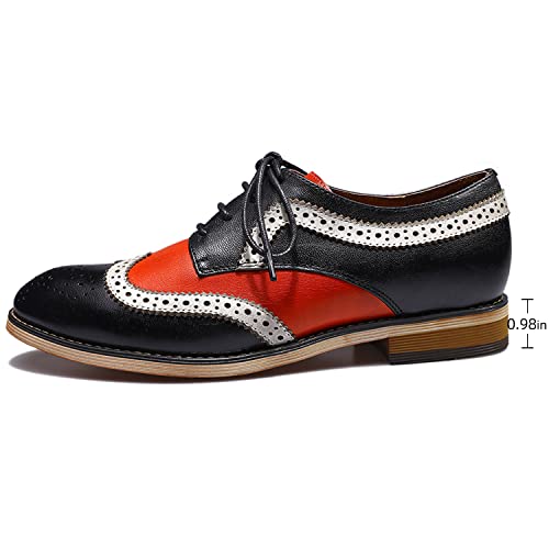 Mona flying Casual Wing Tip Oxfords Brogue