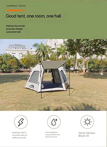 Carpa hexagonal automática para camping 200x230x135cm miniatura 3